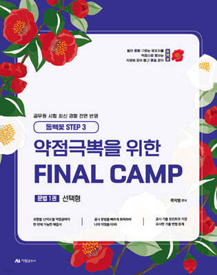 2025 곽지영 영어 약점극뽁을 위한 FINAL CAMP 문법 1 선택형