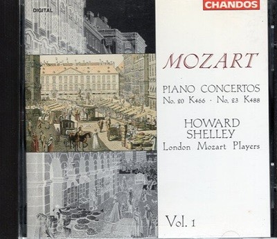 [수입] Mozart Piano Concertos No.20 K.466 & No.23 K.488 - Shelley