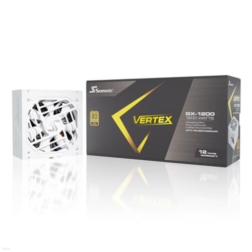 시소닉 VERTEX GX-1200 GOLD 풀모듈러 화이트 AT...