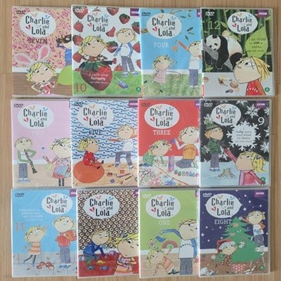 Charlie and Lola 찰리 앤 롤라 DVD 12장 dvd