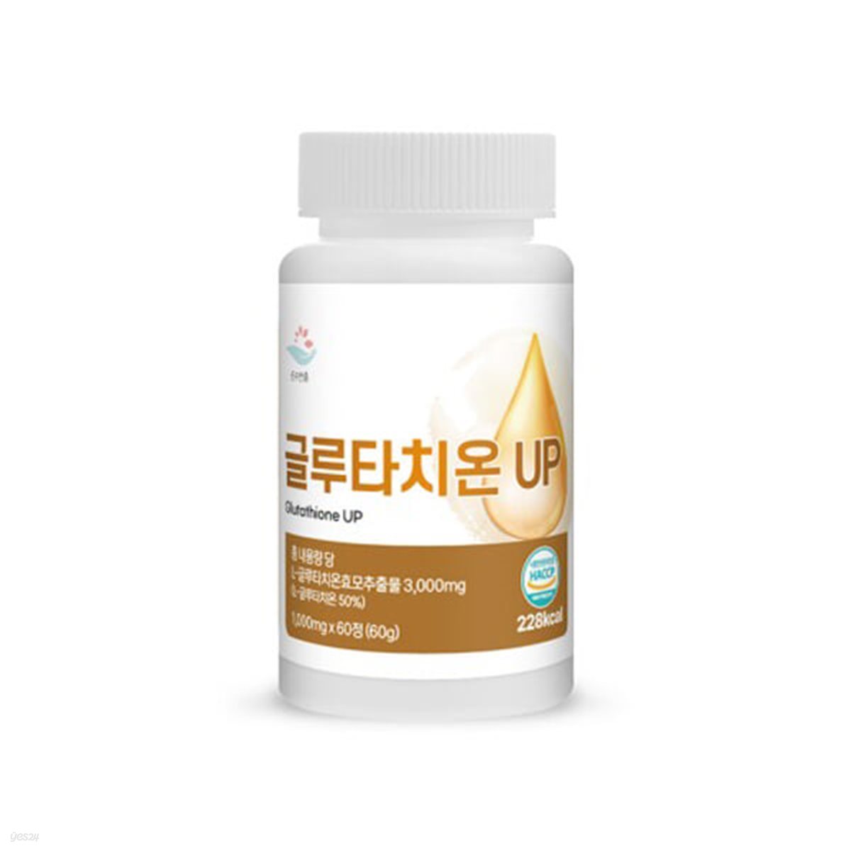 [순수한줌] 글루타치온 UP 1000mg x 60정