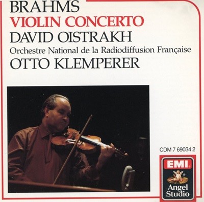 다비드 오이스트라흐,오토 클렘페러 - David Oistrach,Otto Klemperer - Brahms Violinkonzert [U.S발매]