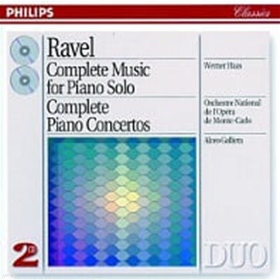 Werner Haas,~ /Ravel : Complete Music For Piano Solo, Complete Piano Concertos (2CD/DP2712)