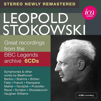  Ű -   (Leopold Stokowski - Great Recordings From The BBC) (6CD) - Leopold Stokowski