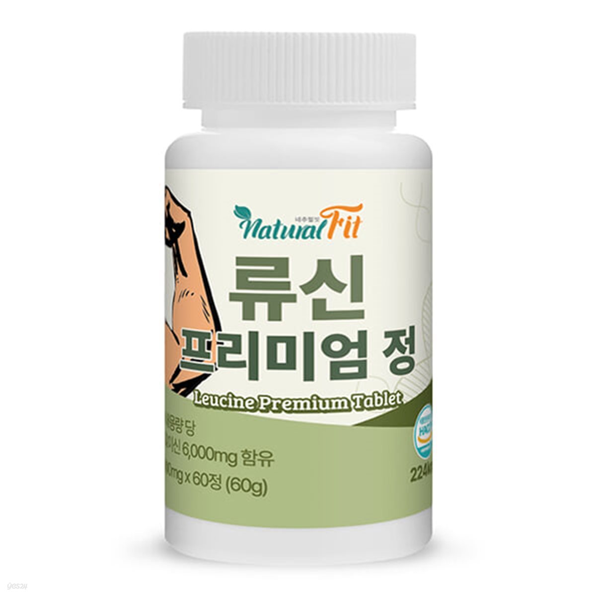 [네추럴핏] 류신 프리미엄 정 1000mg x 60정