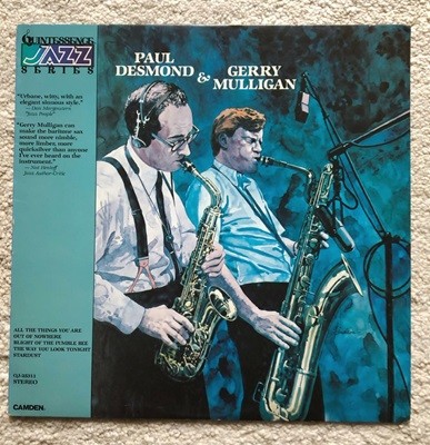 [LP] 수입원반 PAUL DESMOND & GERRY MULLIGAN QJ-25311