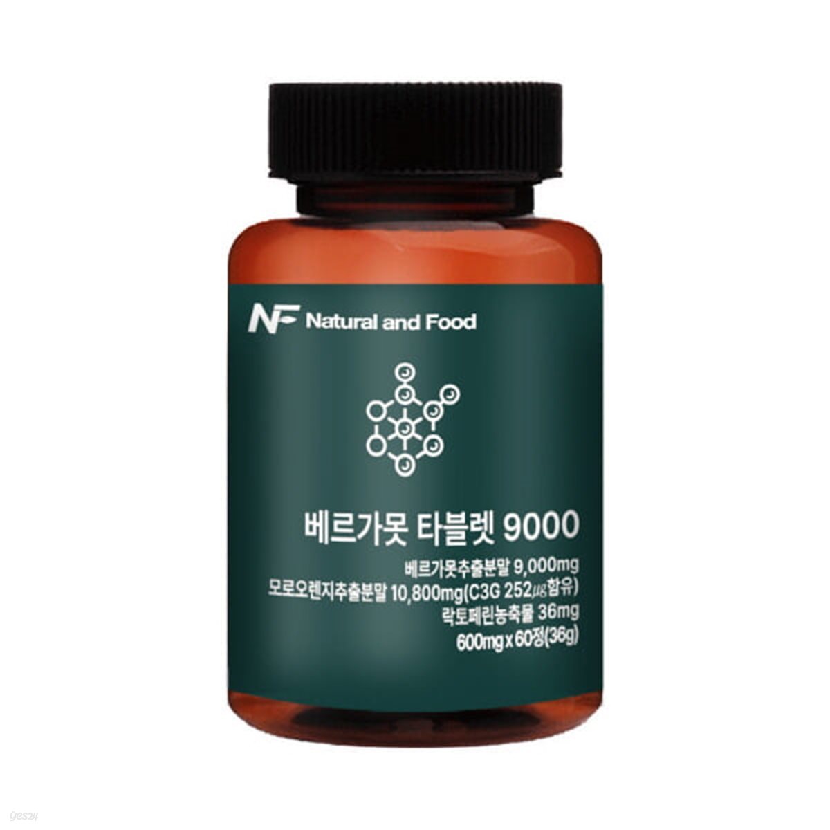 [NNF] 베르가못 타블렛 9000 600mg 60정