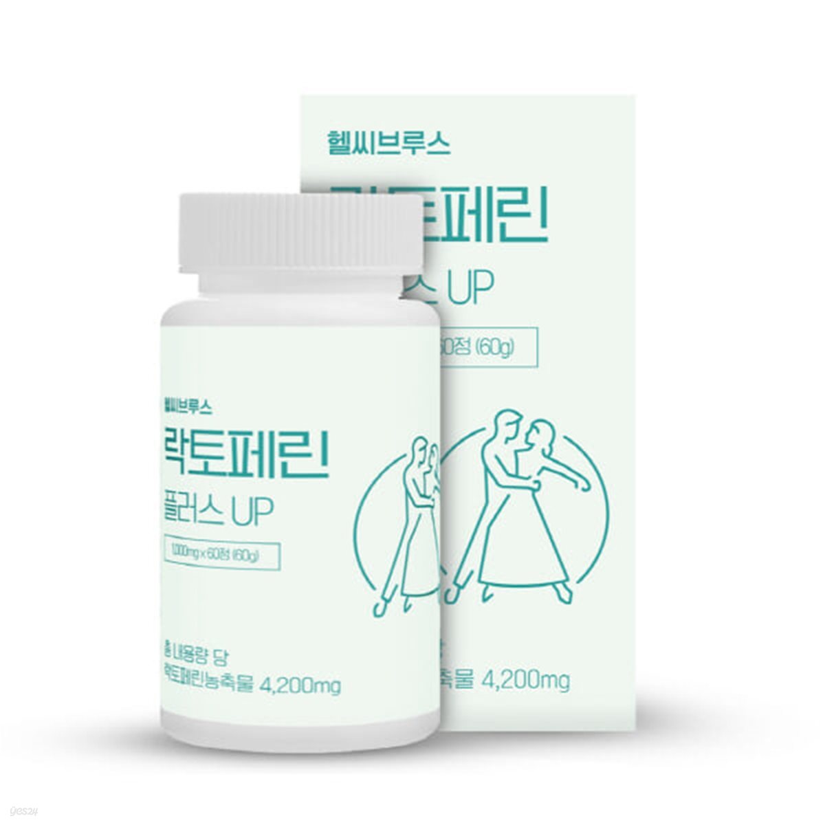 [헬씨브루스] 락토페린 플러스 UP 1000mg x 60정