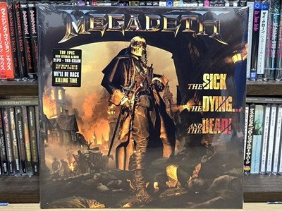 (미개봉 / 2LP / 수입 바이닐) Megadeth 메가데스 - The Sick, The Dying... And The Dead!