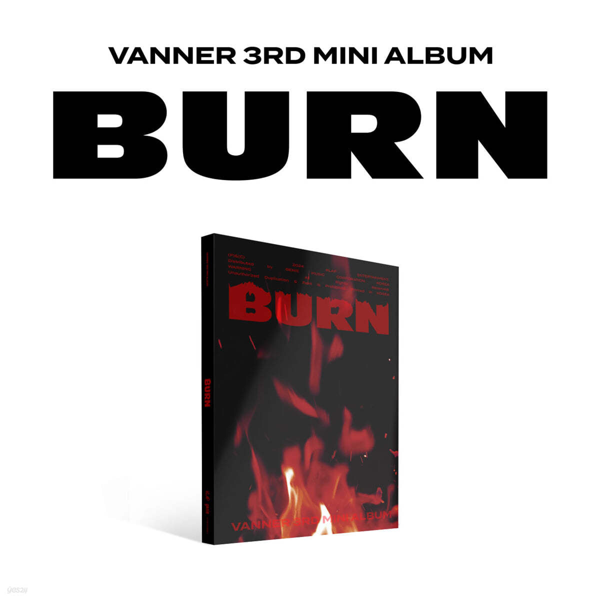 VANNER (배너) - 미니앨범 3집 : BURN [Spark Start ver.]