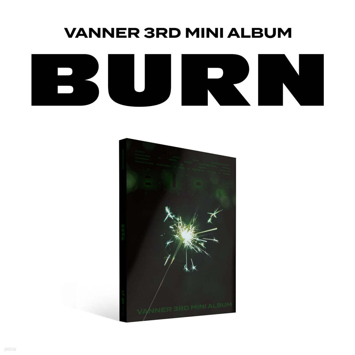 VANNER (배너) - 미니앨범 3집 : BURN [Sparkle ver.]