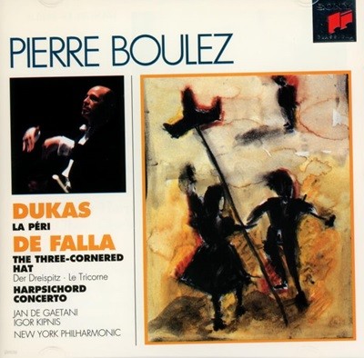 Dukas: Peri De Falla The Three-Cornered Hat, Harpsichord Concerto - ҷ (Pierre Boulez) (US߸)