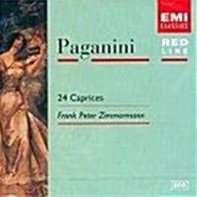 Frank Peter Zimmermann / 파가니니 : 24개의 카프리스 (Paganini : 24 Caprices) (수입/5735312)