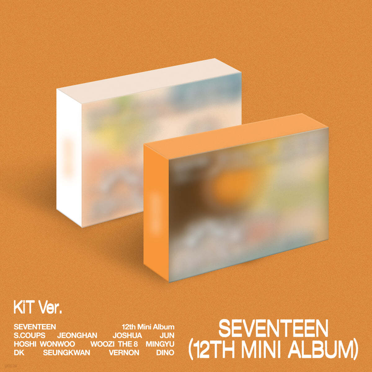 세븐틴 (SEVENTEEN) - SEVENTEEN 12th Mini Album 'SPILL THE FEELS' [KiT Ver.][2종 중 1종 랜덤발송]