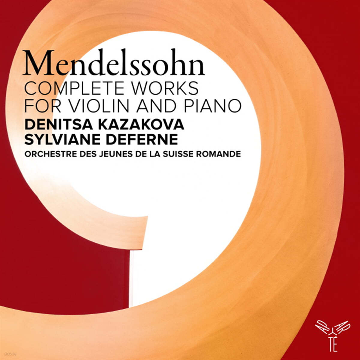 Denitsa Kazakova / Sylviane Deferne 멘델스존: 바이올린과 피아노를 위한 소나타 전곡 (Mendelssohn: Complete Works For Violin And Piano)