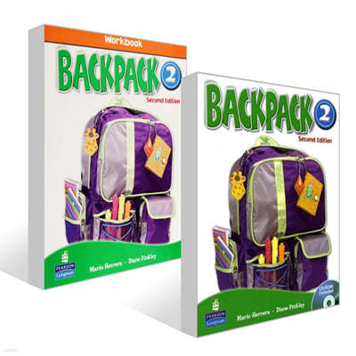 Backpack 2 : Student Book with CD-ROM + Backpack 2 : Workbook Ʈ