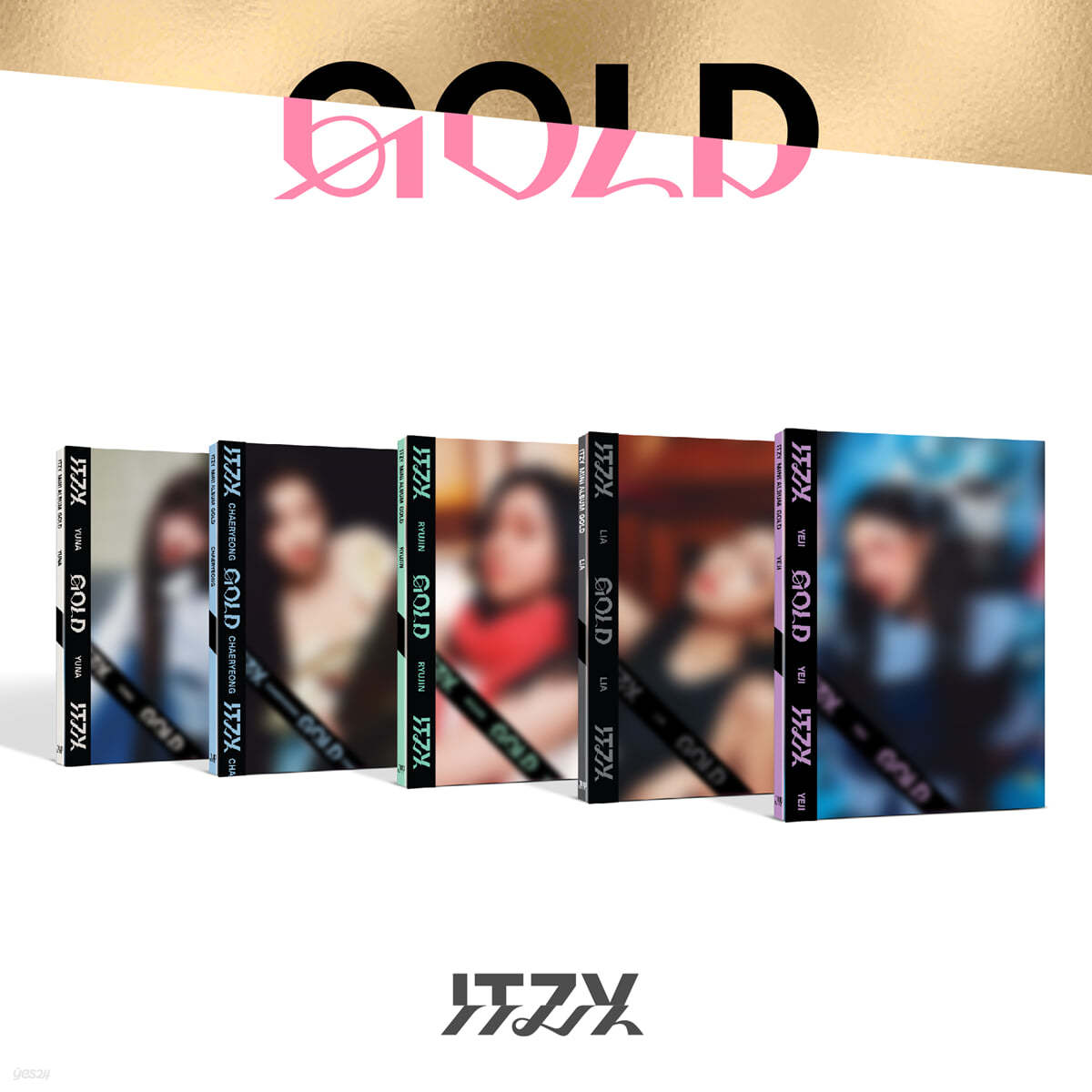 있지 (ITZY) - GOLD [DIGIPACK VER.][5종 SET]