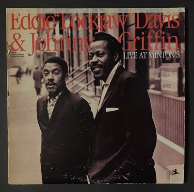 [LP] 수입원반 EDDIE ˝ LOCKJAW˝ DAVIS & JOHNNY GRIFFIN P-24099 (2LP) 