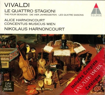 Vivaldi : The Four Seasons -  ϳƮ(Alice Harnoncourt)(Ϲ߸)(̰)