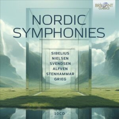   (Nordic Symphonies - Sibelius, Nielsen, Svendsen, Alfven, Stenhammar & Grieg) (10CD Boxset) - Kurt Sanderling