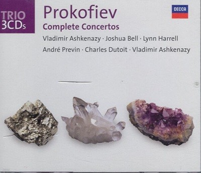 [수입] [3CD] Prokofiev Piano & Violin Concertos & Sinfonia concertante & Concertino - Ashkenazy / Joshua Bell / Previn / Dutoit