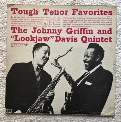 [LP] 수입원반 JOHNNY GRIFFIN & EDDIE ‘LOCKJAW‘ DAVIS JLP-76 (MONO반)