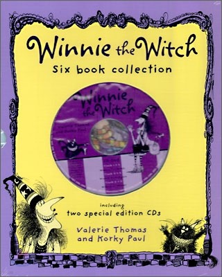 Winnie the Witch Six Book & Two CD Collection