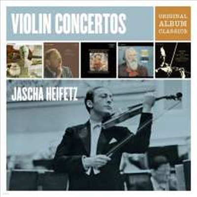 ߻  -  ٹ ŬĽ (Jascha Heifetz - Original Album Classics) (5CD Boxset)(Digipack) - Jascha Heifetz