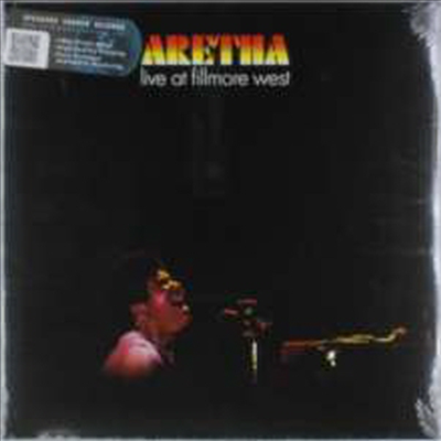 Aretha Franklin — Live At Filmore West (Gatefold Cover) 앨범 커버