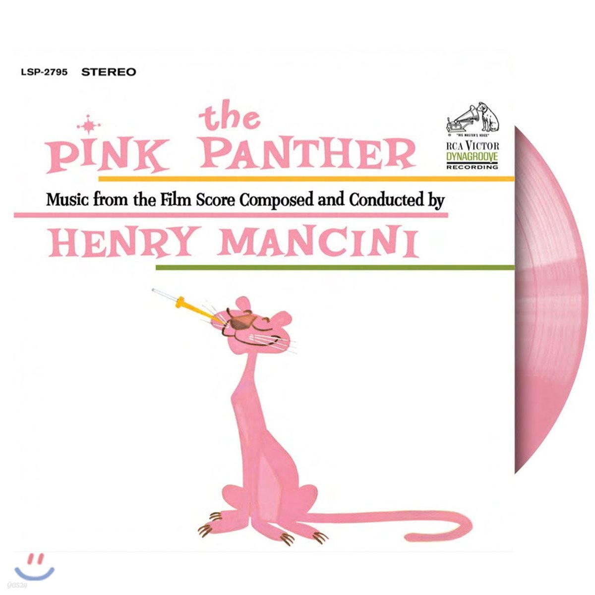 핑크 팬더 50주년 기념 한정반 사운드트랙 (The Pink Panther OST by Henry Mancini : 50th Anniversary Edition) [핑크 컬러 LP]
