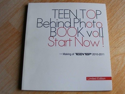 틴탑 (TEEN TOP) - 2010 - 2011 Making Book [화보집] 