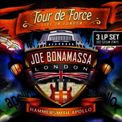 Joe Bonamassa — Tour De Force: Live In London, Hammersmith Apollo 2013 (Gatefold Cover) 앨범 커버