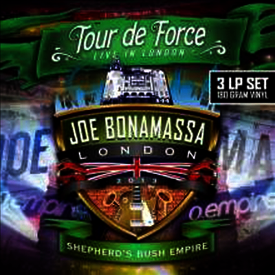 Joe Bonamassa — Tour De Force: Live In London, Shepherd's Bush Empire 2013 (Gatefold Cover) 앨범 커버