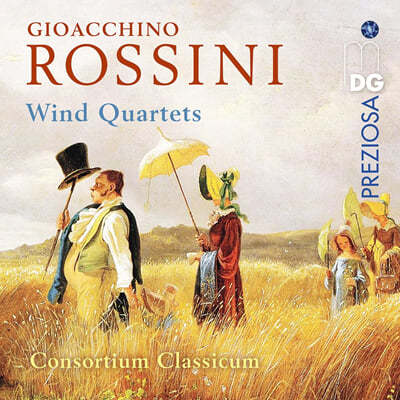 Consortium Classicum 로시니: 여섯 개의 목관 사중주 (Rossini: Wind Quartets, Consortium Classicum)