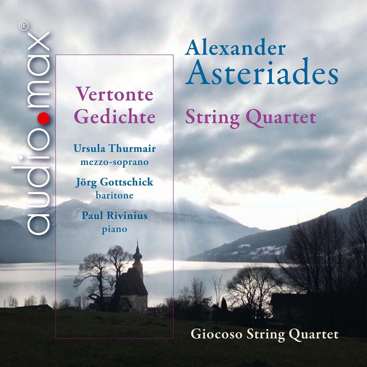 Giocoso String Quartet 알렉산더 아스테리아데스: 현악 4중주와 가곡 (Asteriades: String Quartet & Songs)