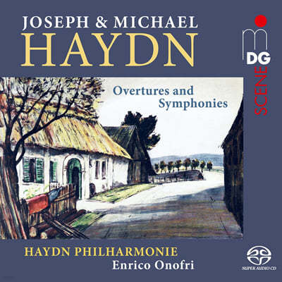 Enrico Onofri  ̵:  96  / Ͽ ̵:  39  (Joseph & Michael Haydn: Overtures And Symphonies)