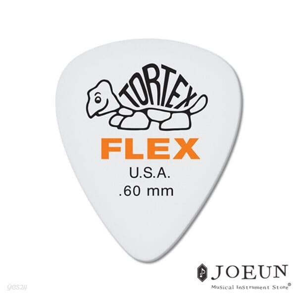 [던롭] 피크 TORTEX FLEX STANDARD 0.6mm 428R.60