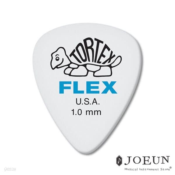 [던롭] 피크 TORTEX FLEX STANDARD 1.0mm 428R1.0 - 예스24