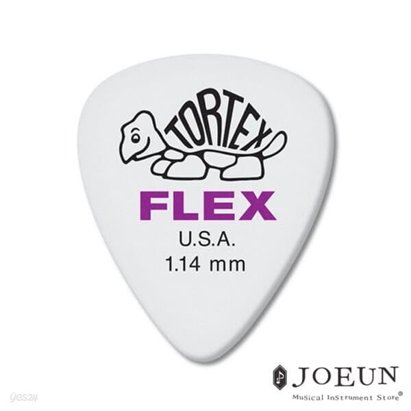 [던롭] 피크 TORTEX FLEX STANDARD 1.14mm 428R1.14