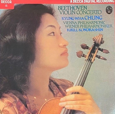 [LP] 정경화 - Beethoven Violin Concerto in D major Op.61 LP [검은 라벨] [성음-라이센스반]