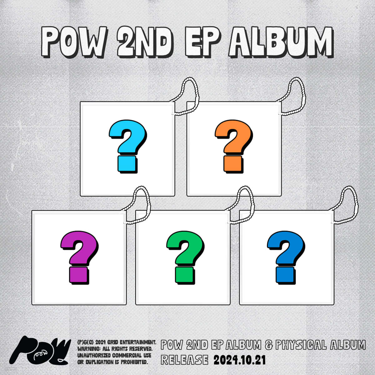 POW (파우) - 2nd EP Album [5종 중 1종 랜덤발송]