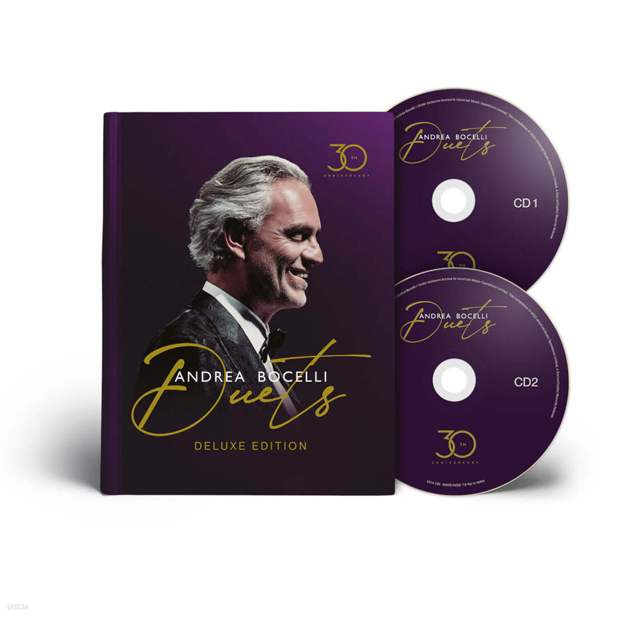 Andrea Bocelli 안드레아 보첼리 듀엣 베스트와 새녹음 (Duets) [Deluxe]