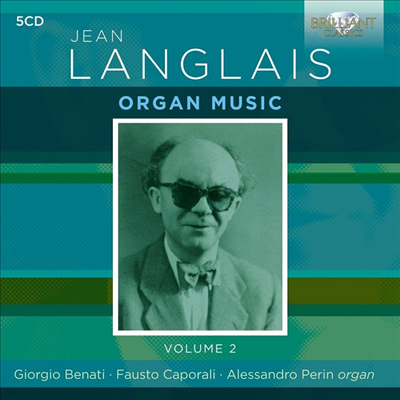 ۷:   2 (Langlais: Organ Music Vol.2) (5CD) - Giorgio Benati