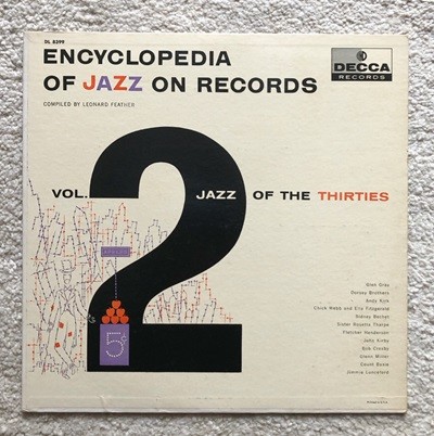 [LP] 수입원반 ENCYCLOPEDIA OF JAZZ ON RECORDS DL-8399 (MONO반)