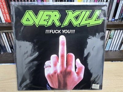 (희귀 초판 / 수입반 LP 바이닐) Overkill - !!!Fuck You!!!