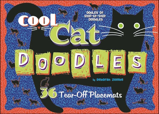 Cool Cat Doodles Placemats