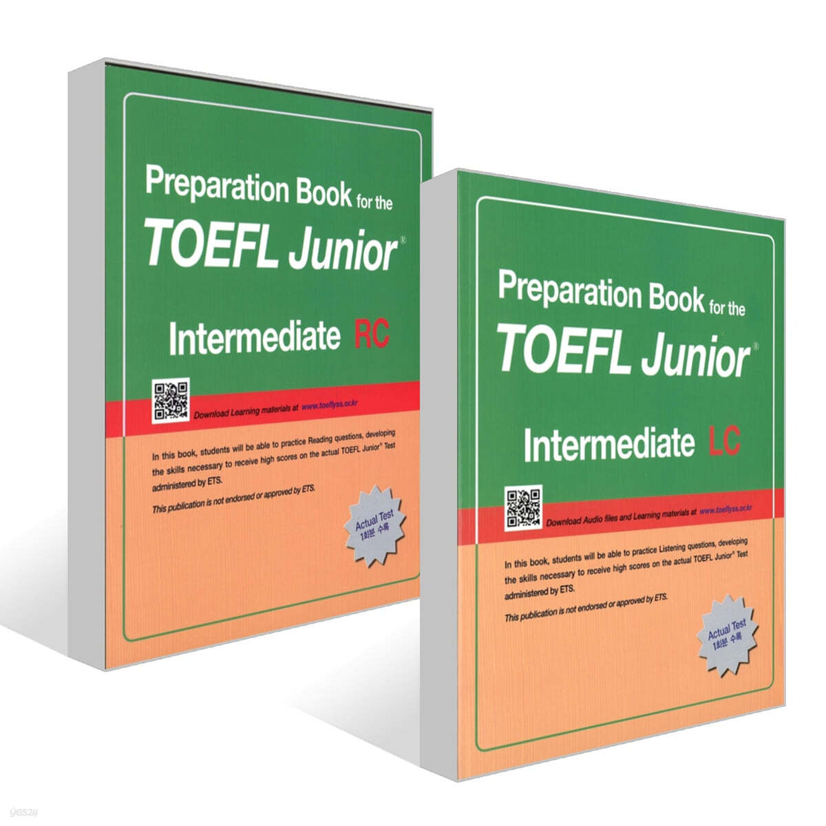 Preparation Book for the TOEFL Junior Test Focus on Question Types LC+RC 세트 (Intermediate)