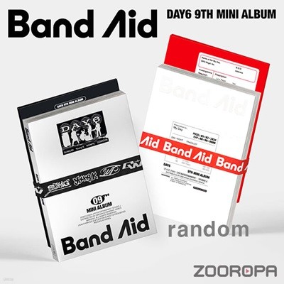 [미개봉/주로파] DAY6 데이식스 Band Aid 녹아내려요 9집 미니앨범