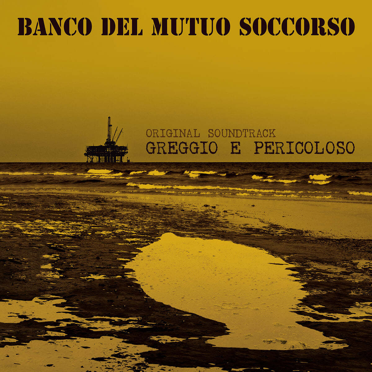 Banco del Mutuo Soccorso (방코 델 무투오 소꼬르소) - Greggio e pericoloso OST [LP]