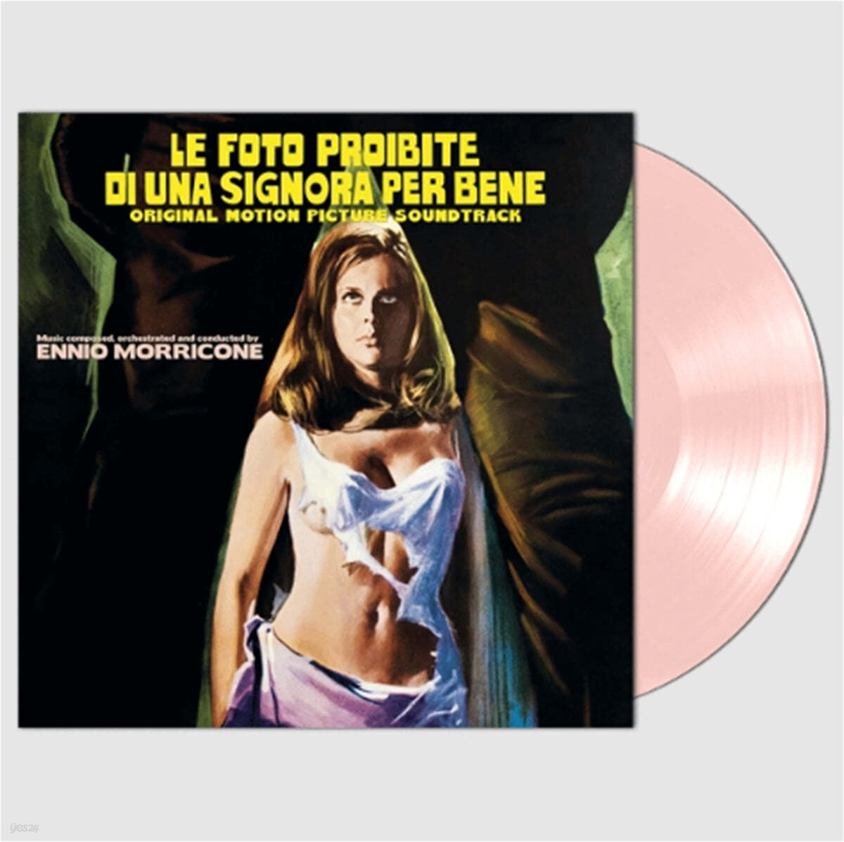 금지된 사진: 어느 고귀한 숙녀의 경우 영화음악 (Le foto proibite di una signora per bene OST by Ennio Morricone) [컬러 LP]